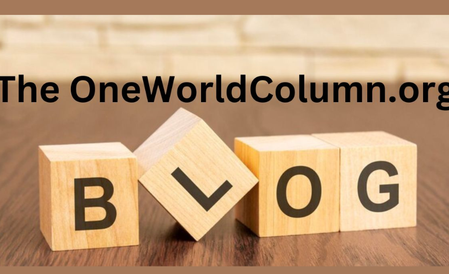 http://Oneworldcolumn.Org Blog